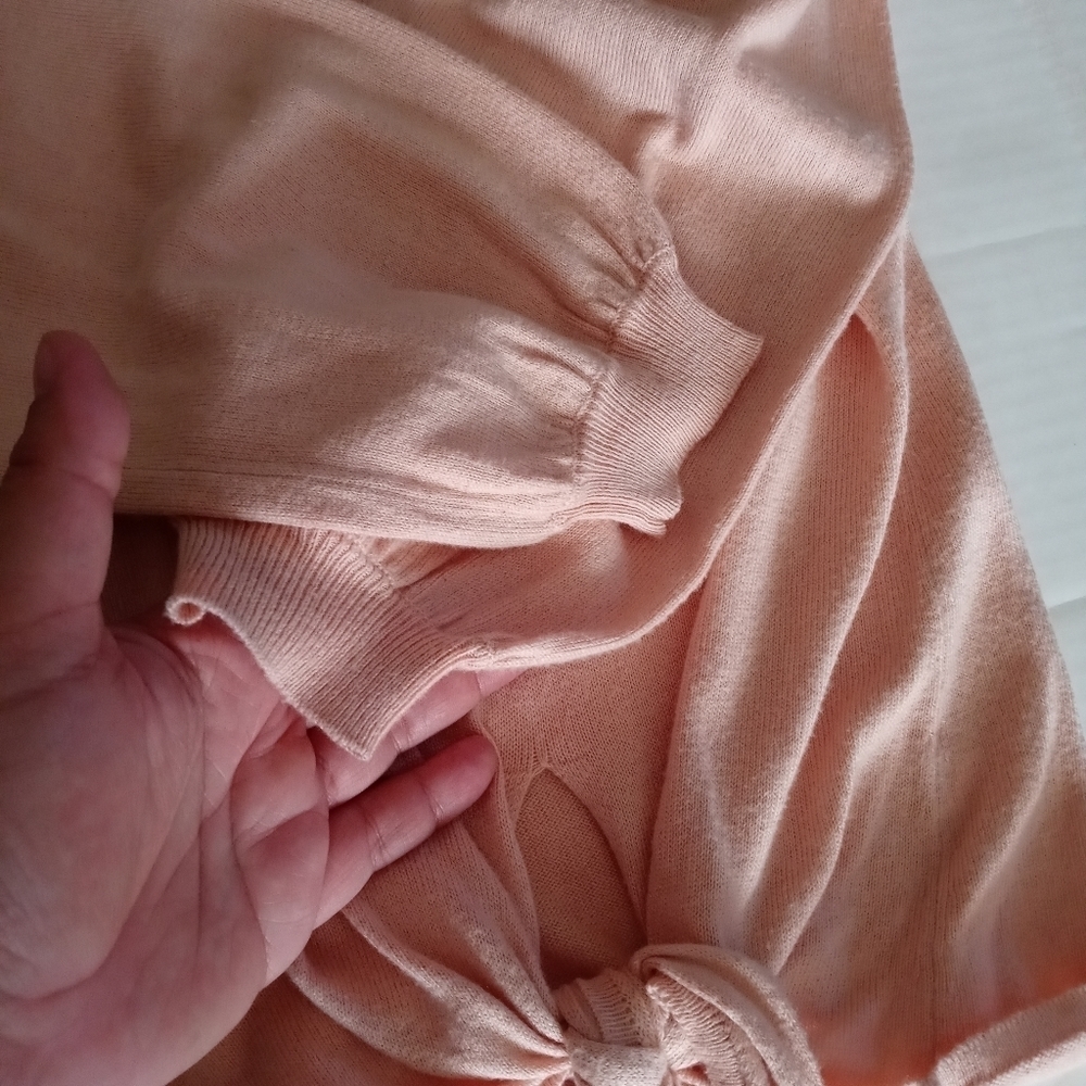 Lauren Conrad Tie Pullover Sweater. Size S. - Picture 4 of 10